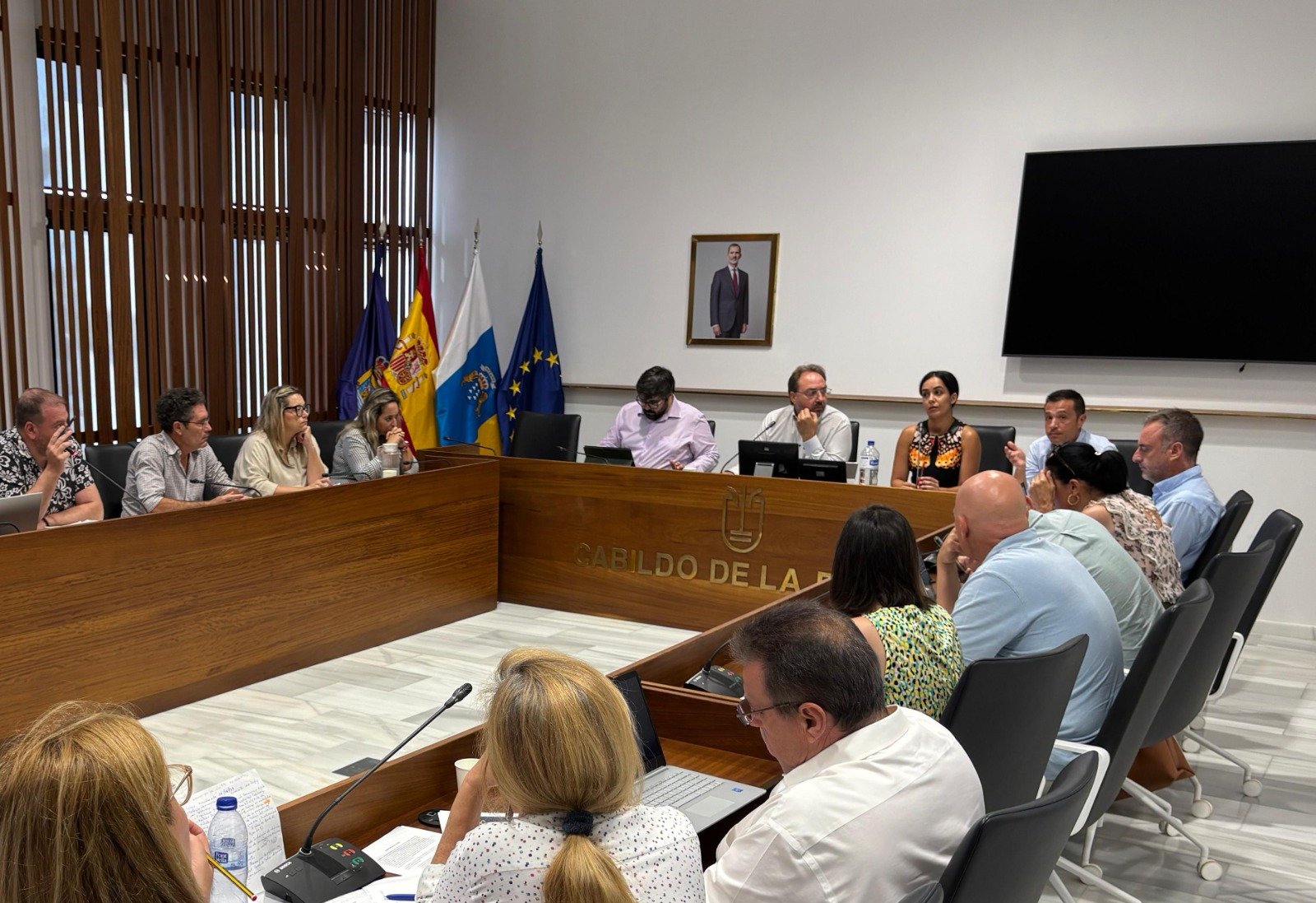 Avanzan mejoras laborales en el Cabildo de La Palma con nuevos acuerdos de la Mesa General de Negociación