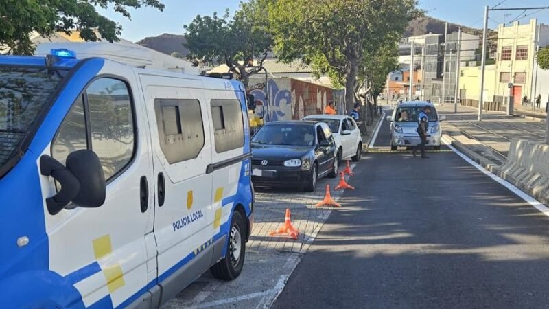 Campaña preventiva de control de drogas y alcohol en La Laguna