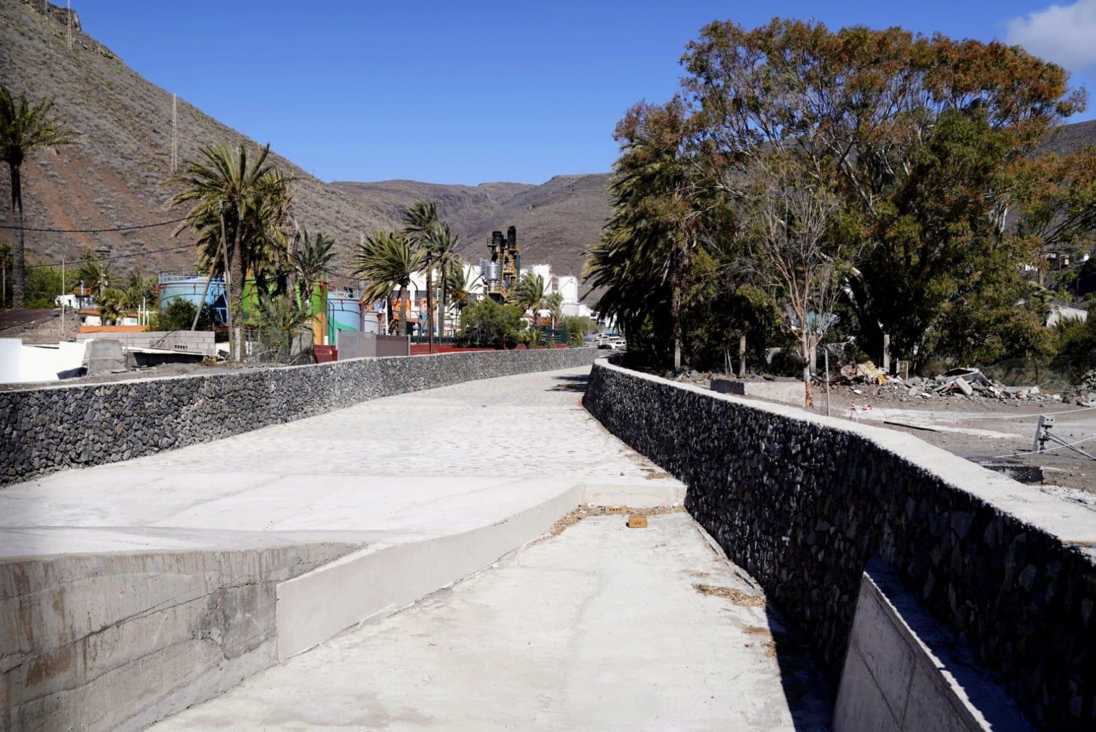 Conclusión de obras en el Barranco de La Concepción por el Cabildo