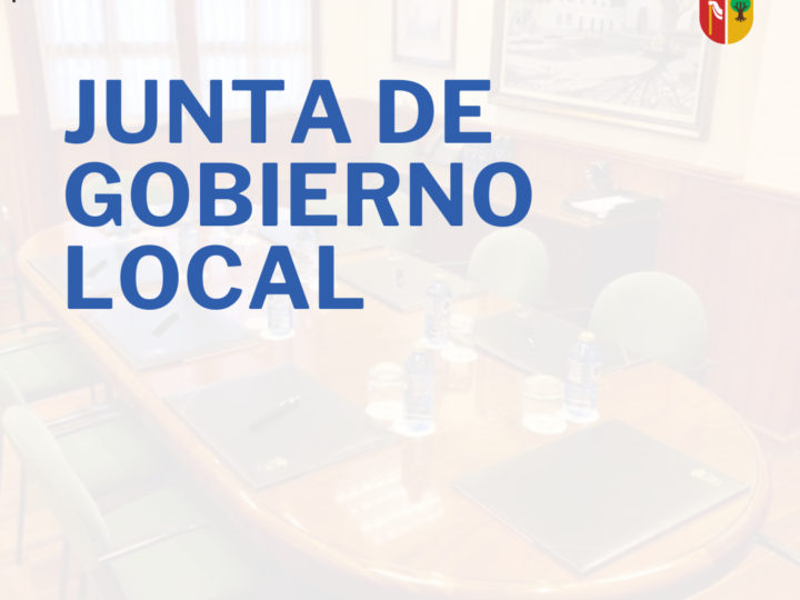 Convocatoria de la Junta de Gobierno Local el 26 de marzo de 2024