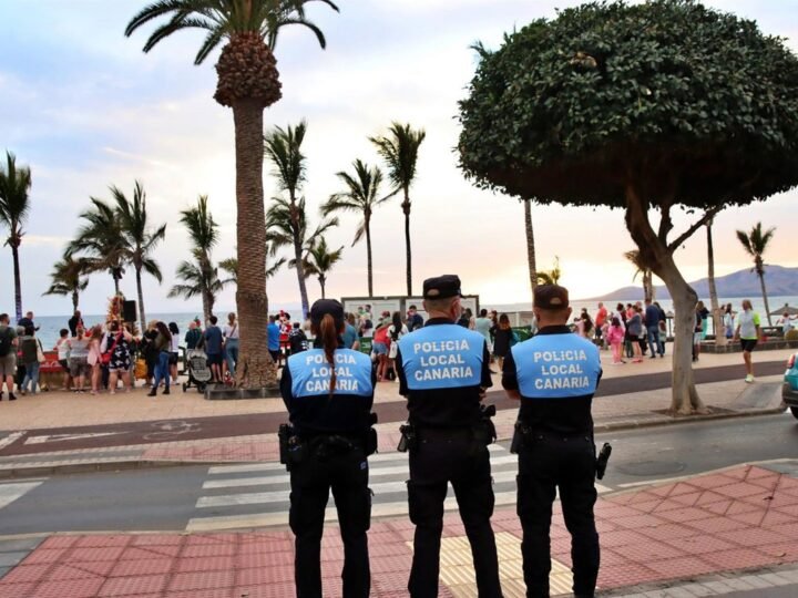 Detenidas 4 personas por robos y hurtos en Tías durante el fin de semana.