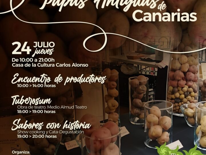 Encuentro de productores de papas antiguas de Canarias Agrocanarias en El Rosario