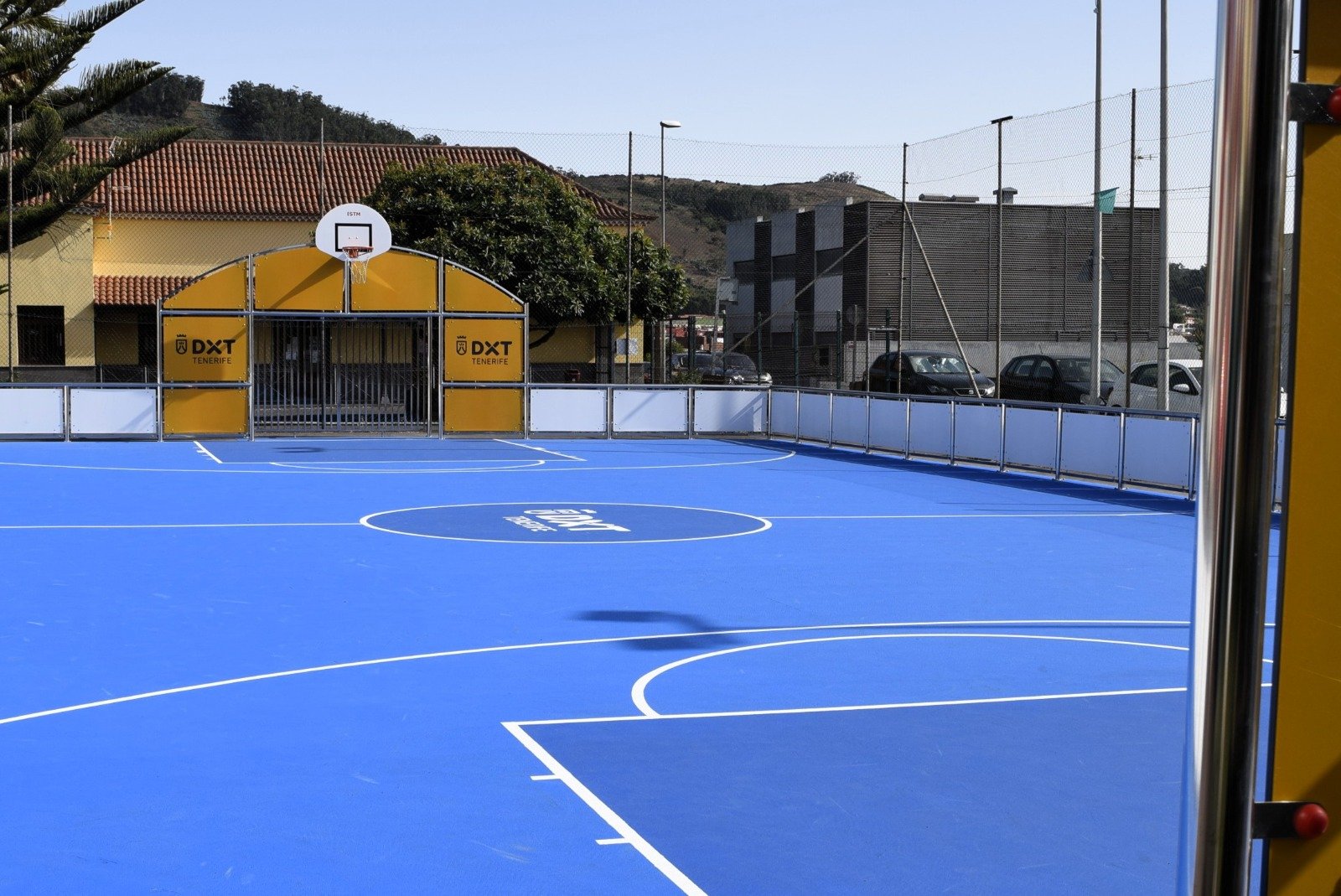 Inaugurada nueva pista multideporte en San Lázaro por el Ayuntamiento de La Laguna y el Cabildo de Tenerife