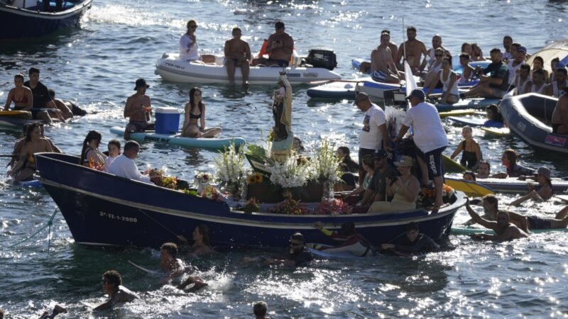 La Virgen del Carmen será honrada en Punta del Hidalgo este domingo.