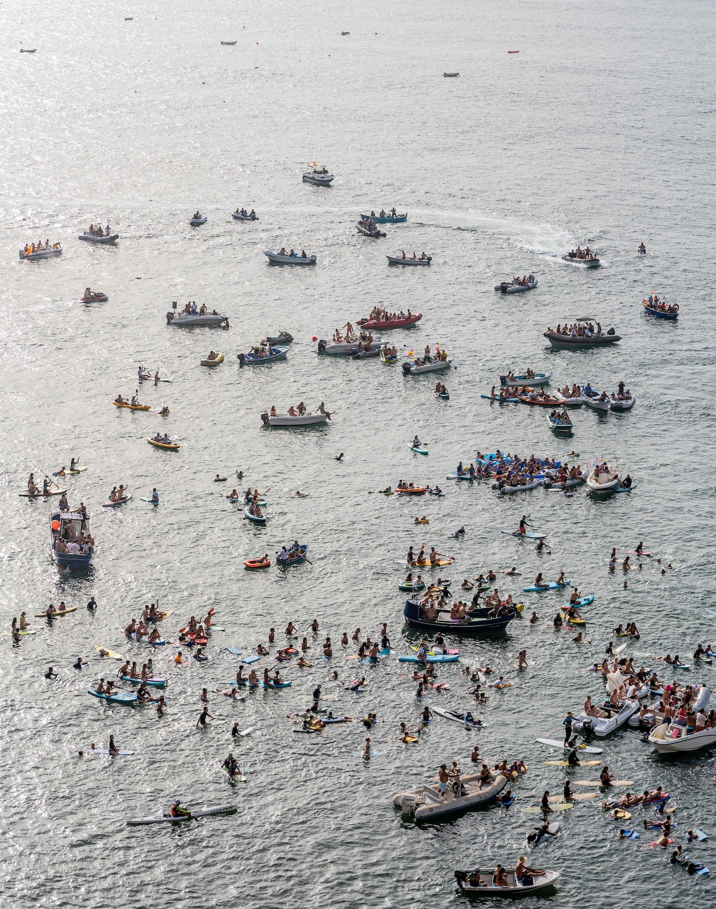 La procesión de la Virgen del Carmen reúne a multitudes en Punta del Hidalgo