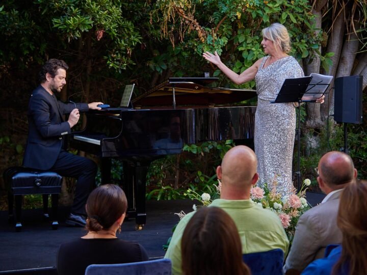 Recital de ópera en La Laguna Gran Hotel, parte de la Red de Hoteles Creativos.