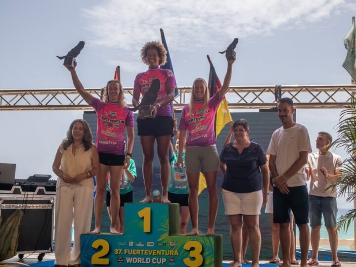 Sarah-Quita Offringa y Yentel Caers ganan Freestyle en Fuerteventura