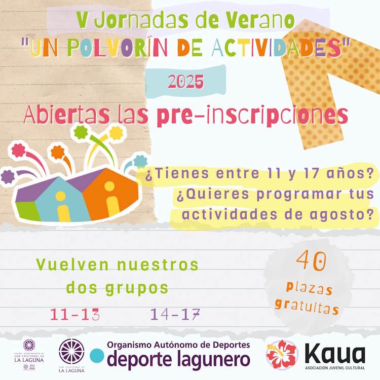 Vuelve a La Laguna ‘Un Polvorín de Actividades’ en su quinta edición