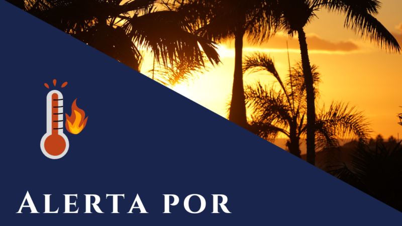 Actualización de Alerta por Altas Temperaturas en Canarias