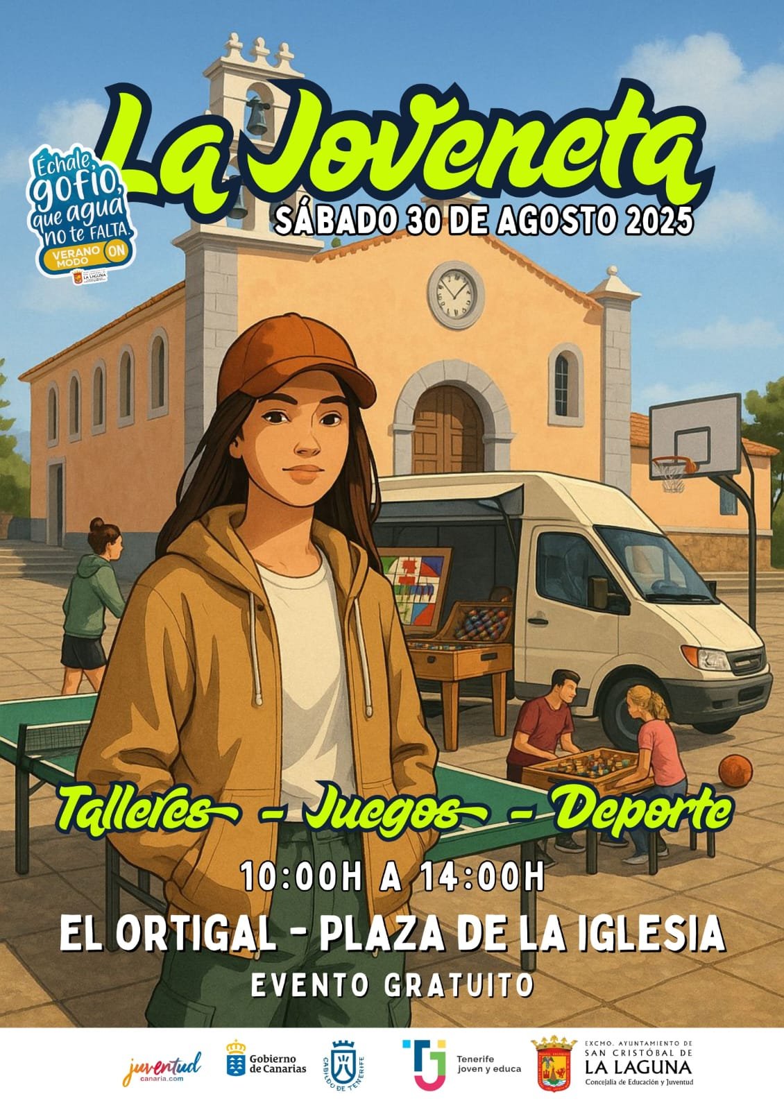 Agenda joven llena de energía en La Laguna con DJ’s, juegos y cine bajo las estrellas.