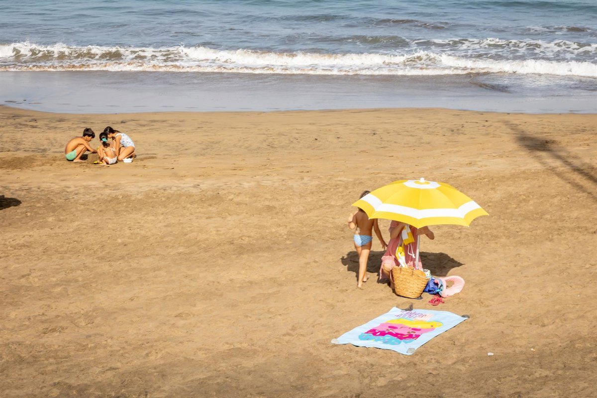 Altas temperaturas afectarán a Canarias y Gran Canaria el domingo