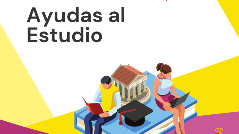 Ampliación del plazo para solicitar Ayudas al Estudio de Educación, curso 2023/2024