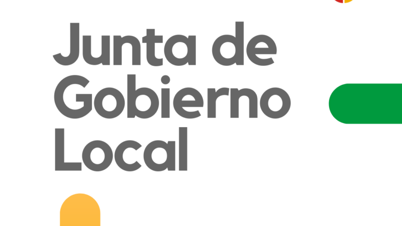 Convocatoria extraordinaria de la Junta de Gobierno Local el 14 de diciembre de 2023.