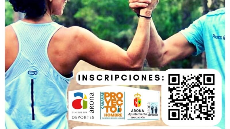 El Ayuntamiento de Arona y Proyecto Hombre Canarias se unen para prevenir adicciones en el deporte.