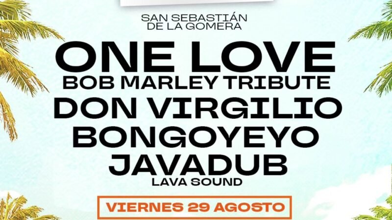 El Reggae Can Festival llega a La Gomera con un tributo a Bob Marley y artistas del reggae canario.