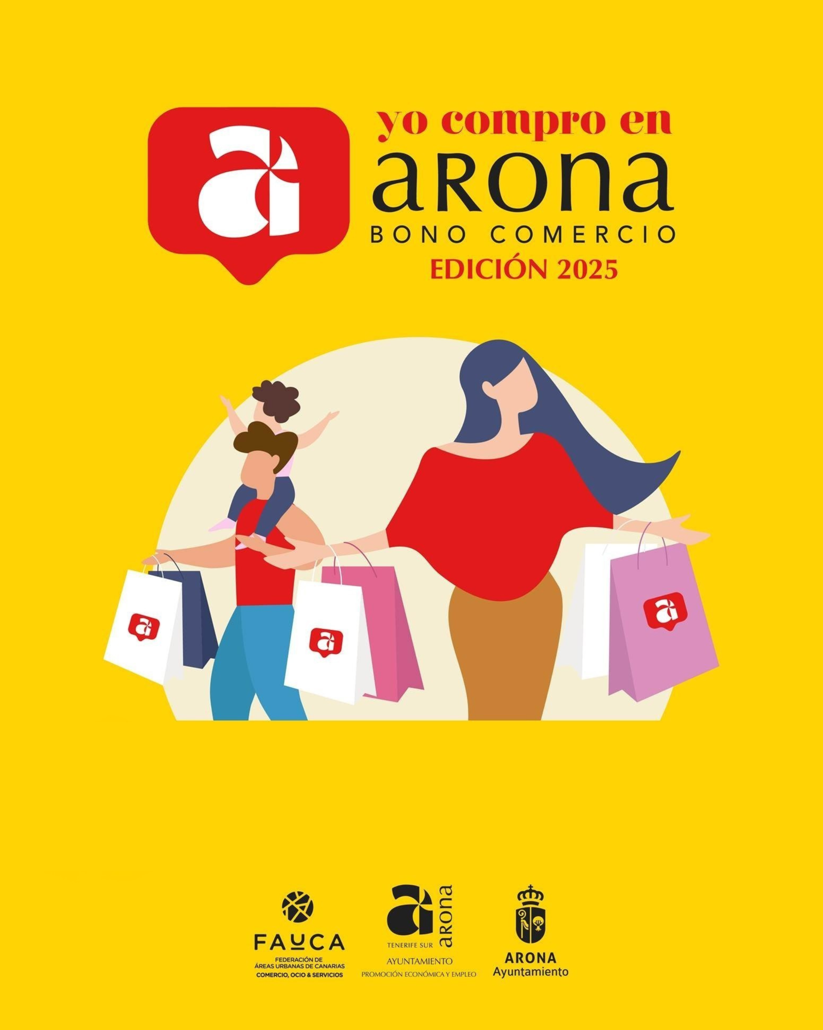El comerciante validará el bono escaneando el código QR y descontando automáticamente 20 euros del total de la compra. Es importante recordar que cada bono solo podrá utilizarse una vez y que no se podrá recibir cambio en efectivo por su valor.
Con esta iniciativa, el Ayuntamiento de Arona busca fomentar el consumo local, apoyar a los comercios del municipio y contribuir a la reactivación económica post-pandemia. Se espera que esta medida tenga un impacto positivo tanto en la economía local como en la comunidad en general.
Para más información sobre el Programa Bono Comercio Arona 2025 y para adquirir los bonos, puedes visitar la página web oficial del programa: www.yocomproenarona.com. ¡No pierdas la oportunidad de apoyar el comercio local y disfrutar de un ahorro del 50% en tus compras!