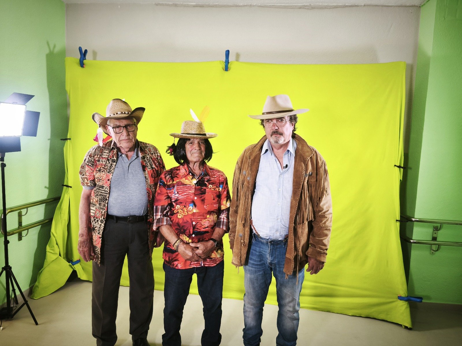 Finaliza rodaje de ‘Acaymo, Barranqueras de Pasión’, telenovela de los mayores del Centro de Día Acaymo.