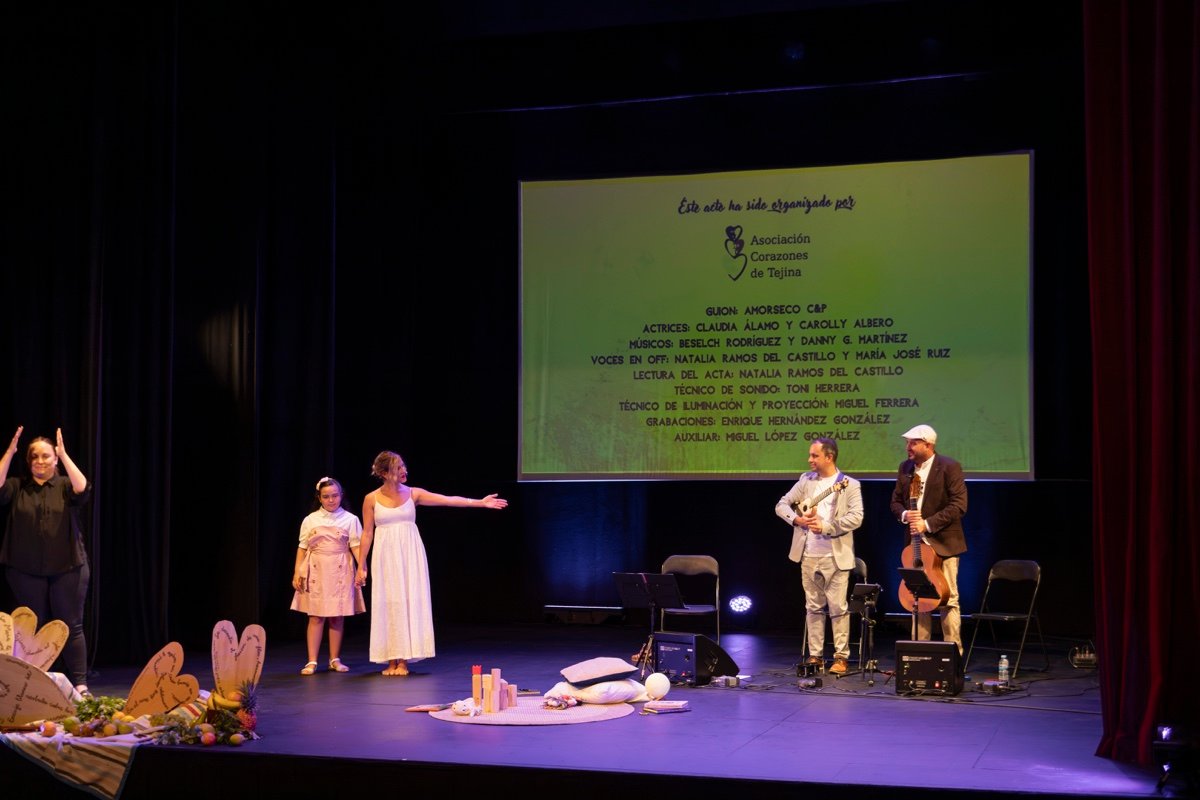 Galardonados del Concurso de Poemas y Coplas de la Asociación de los Corazones de Tejina