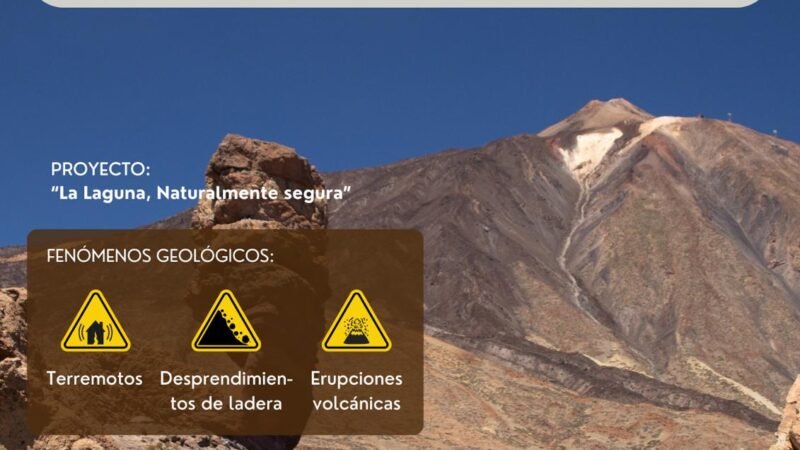 Inscripciones abiertas para Jornadas sobre riesgos geológicos en La Laguna