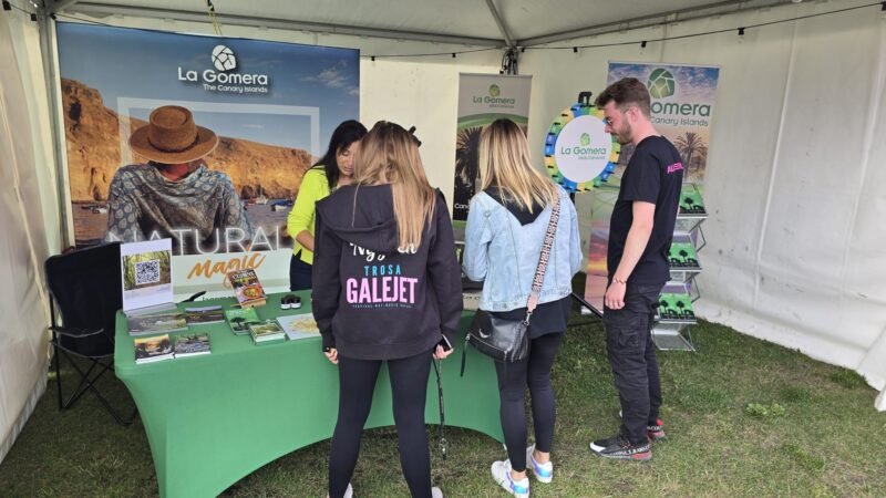La Gomera se promociona como destino familiar y sostenible en Suecia.