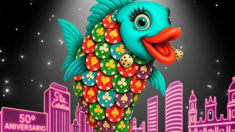 La sardina de Las Vegas, cartel del Carnaval 2026 en Las Palmas