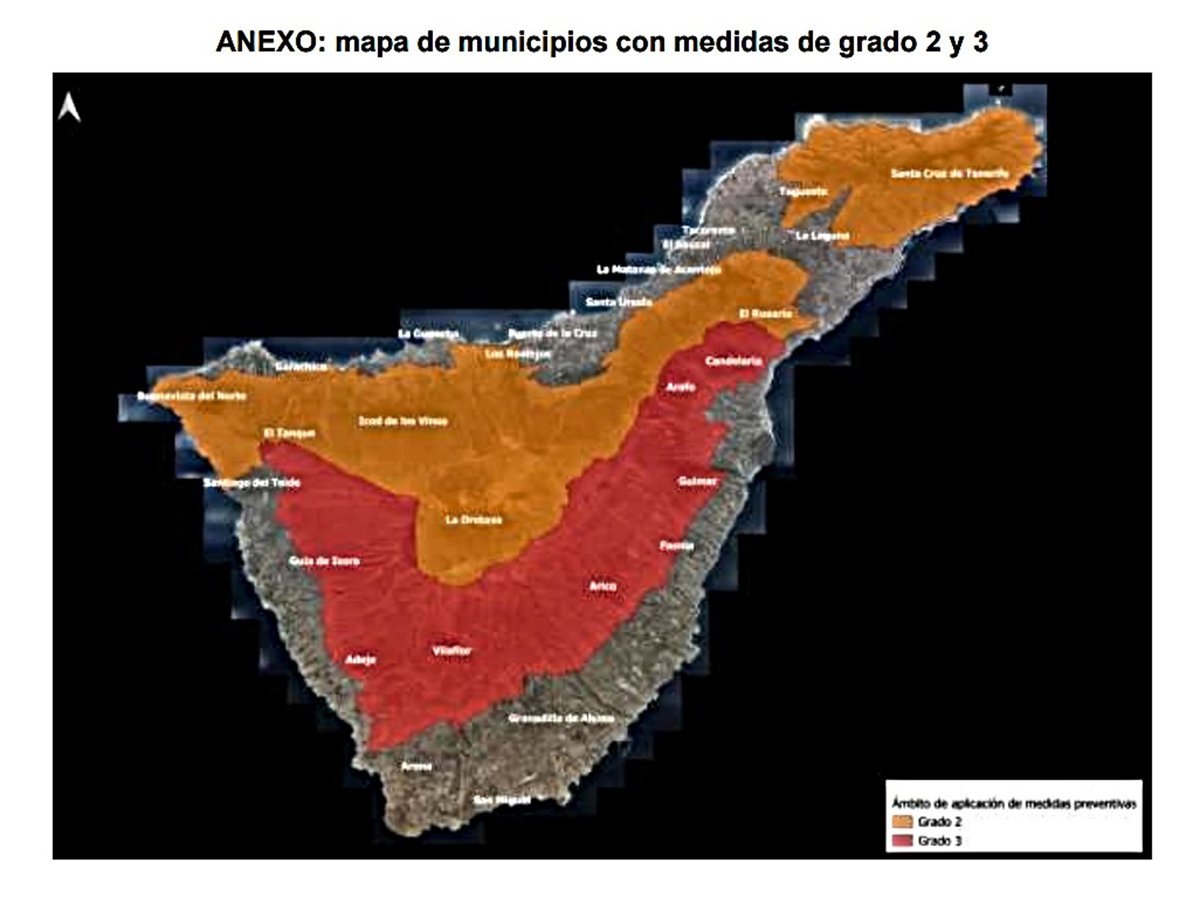 Permitido el tránsito por senderos en municipios del norte de Tenerife a partir del sábado