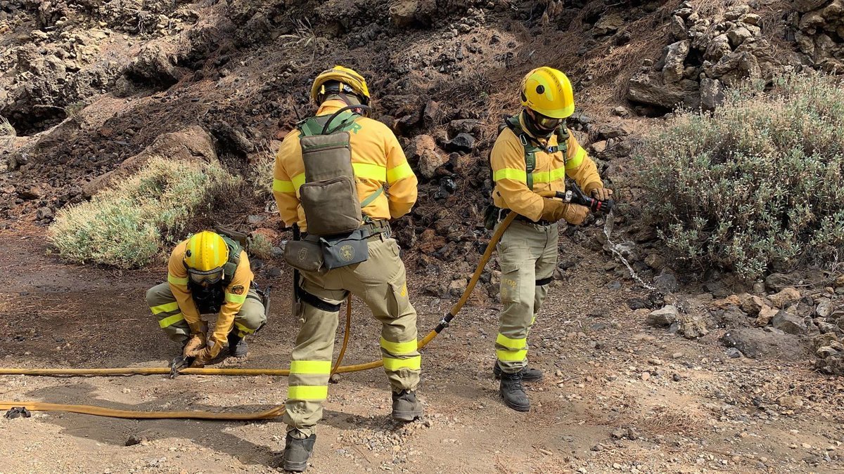 Precaución ante alerta por riesgo de incendio en El Hierro