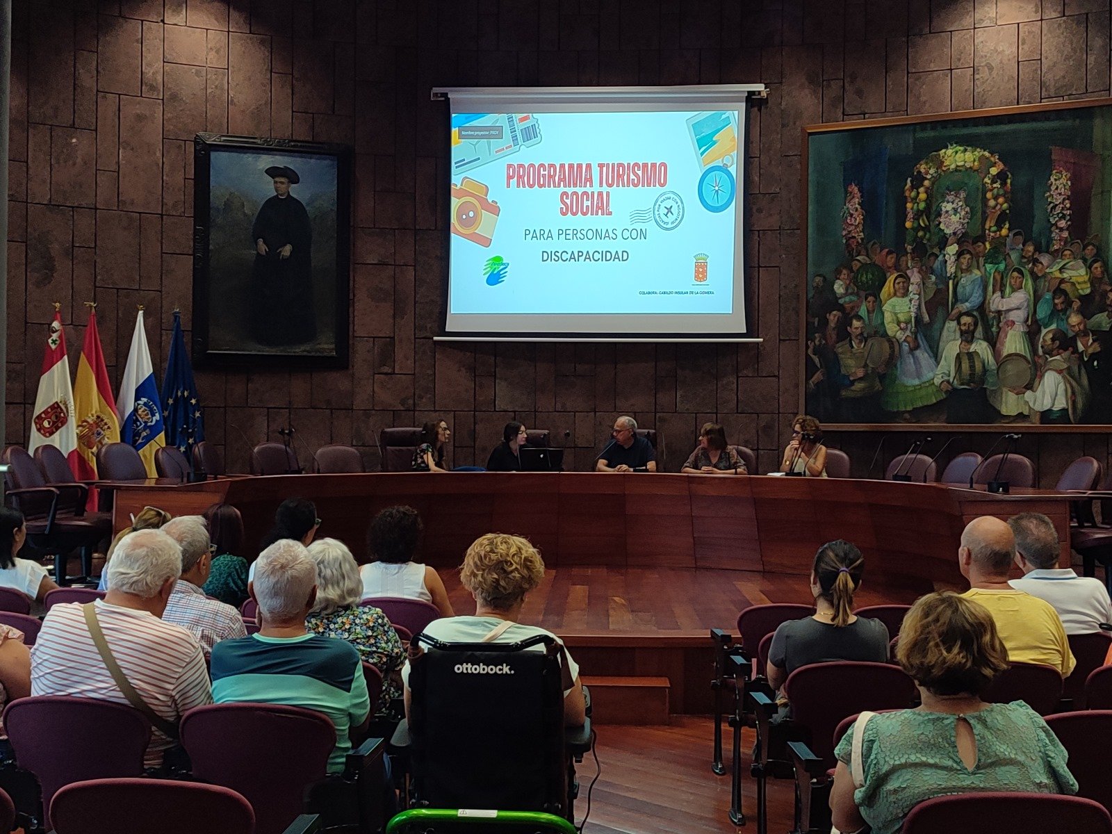 Programa de viajes para personas con discapacidad en La Gomera