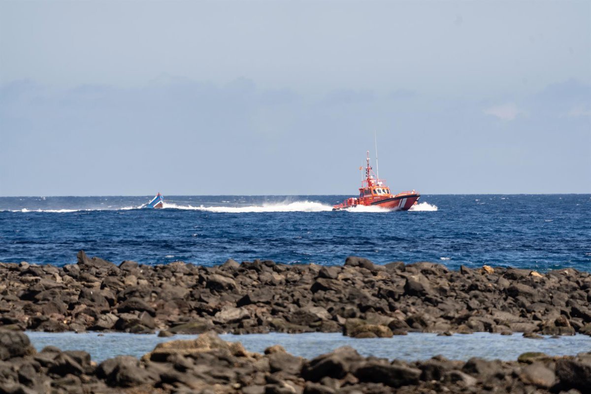 Rescatadas 62 personas migrantes en aguas cercanas a Lanzarote
