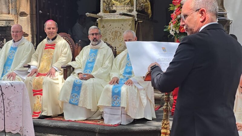 Sergio Rodríguez destaca la unión que genera la Virgen de Las Nieves