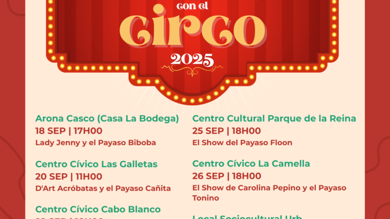 Arona presenta una amplia oferta cultural para el mes de septiembre con música, teatro, literatura y espectáculos familiares
  

  
      
          
                  
                      
                                           
                      
                        
                      
                  
              
      
  

  
  Los Conciertos Íntimos 2025 y la nueva edición de Arona con el Circo son los puntos centrales de una programación que incluye música, teatro, literatura y entretenimiento para toda la familia.
  El Ayuntamiento de Arona, a través del Patronato de Cultura, ha preparado una agenda cultural diversa y de calidad para el mes de septiembre, destacando su compromiso de llevar la cultura a todos los rincones del municipio. Los Conciertos Íntimos 2025 y Arona con el Circo 2025 son los eventos principales, junto con conciertos de artistas locales e internacionales, presentaciones de libros y estrenos teatrales.

Los Conciertos Íntimos 2025 son un ciclo musical íntimo que reúne a artistas con lazos familiares, ofreciendo actuaciones en un ambiente especial. La primera presentación será en la Casa de la Bodega de Arona Casco con los hermanos Josué y Gustavo Rodríguez.

Arona con el Circo 2025 llevará espectáculos itinerantes a diferentes partes del municipio del 18 al 30 de septiembre, acercando el arte circense a las familias con humor, acrobacias y creatividad en espacios culturales y plazas de barrios como Arona Casco, El Fraile, Las Galletas, Cabo Blanco, Valle San Lorenzo, Parque de la Reina, La Camella, Guargacho y Buzanada.

La programación cultural de septiembre incluye música de raíz, boleros, ilusionismo, literatura y comedia, con la participación de artistas como los Hermanos Guedes, Mencey Romántico y Alma de Bolero, Tontxu, Jorge Blass, Carlos Varela, Antonia San Juan, y el espectáculo Mujeres cantan a México, así como la presentación del libro Destinos entrelazados de Cristóbal Amaro López. Arona presenta una diversa agenda cultural para septiembre con música cubana, teatro y humor. También se destaca la presencia de Estrellas de Buena Vista y miembros originales de Buena Vista Social Club, que traerán la esencia de la música cubana más reconocida internacionalmente. La programación incluye espectáculos de Biagio Izzo y la comedia musical «El Show de Paca». Arona reafirma su compromiso con la accesibilidad y la calidad cultural, ofreciendo una agenda para disfrutar en todos los núcleos del municipio y para todas las edades. Para más información sobre la programación, se puede consultar la agenda cultural en la página web municipal: www.arona.org/Agenda.
