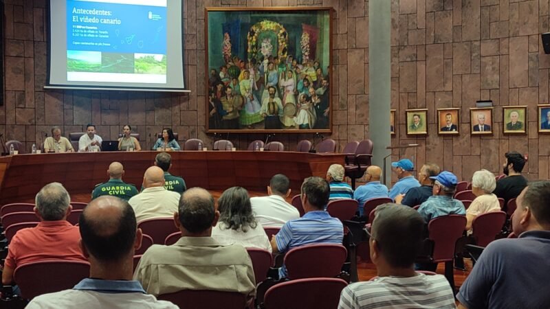 Abordando la filoxera con el sector vitivinícola de La Gomera