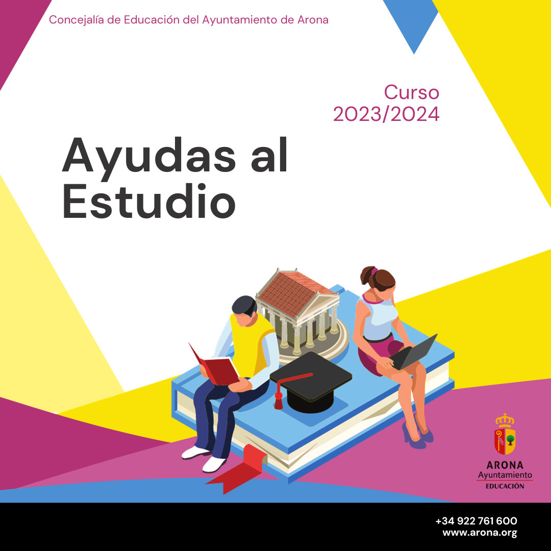 Apertura del plazo de solicitud para Ayudas al Estudio de Educación 2023/2024