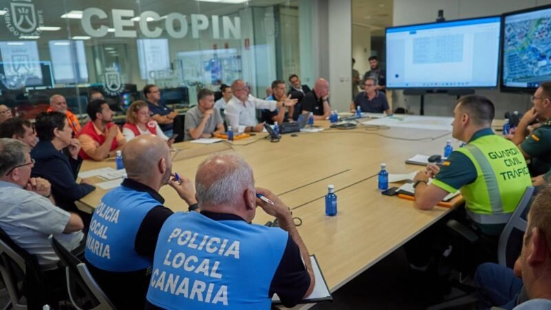 El Cabildo organiza plan de seguridad para peregrinación de la Virgen de Candelaria