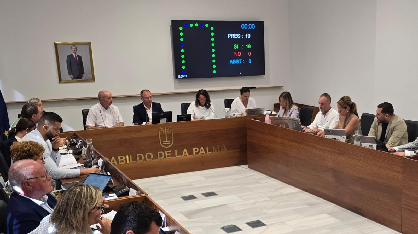 El Cabildo solicita modificar Ley de Contratos para recuperación tras desastres naturales.