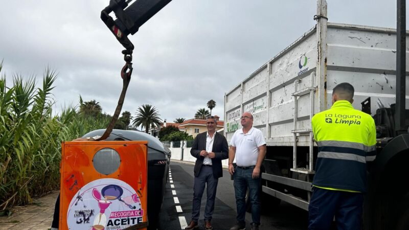 La Laguna avanza hacia un modelo de ciudad más sostenible con incremento en reciclaje