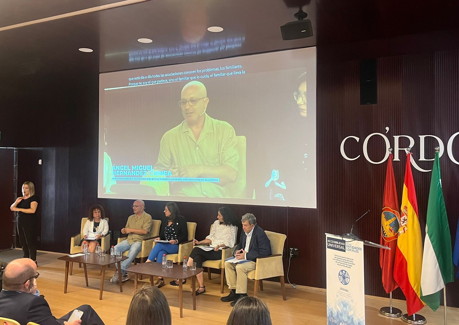 La Laguna destaca en encuentro de ciudades accesibles