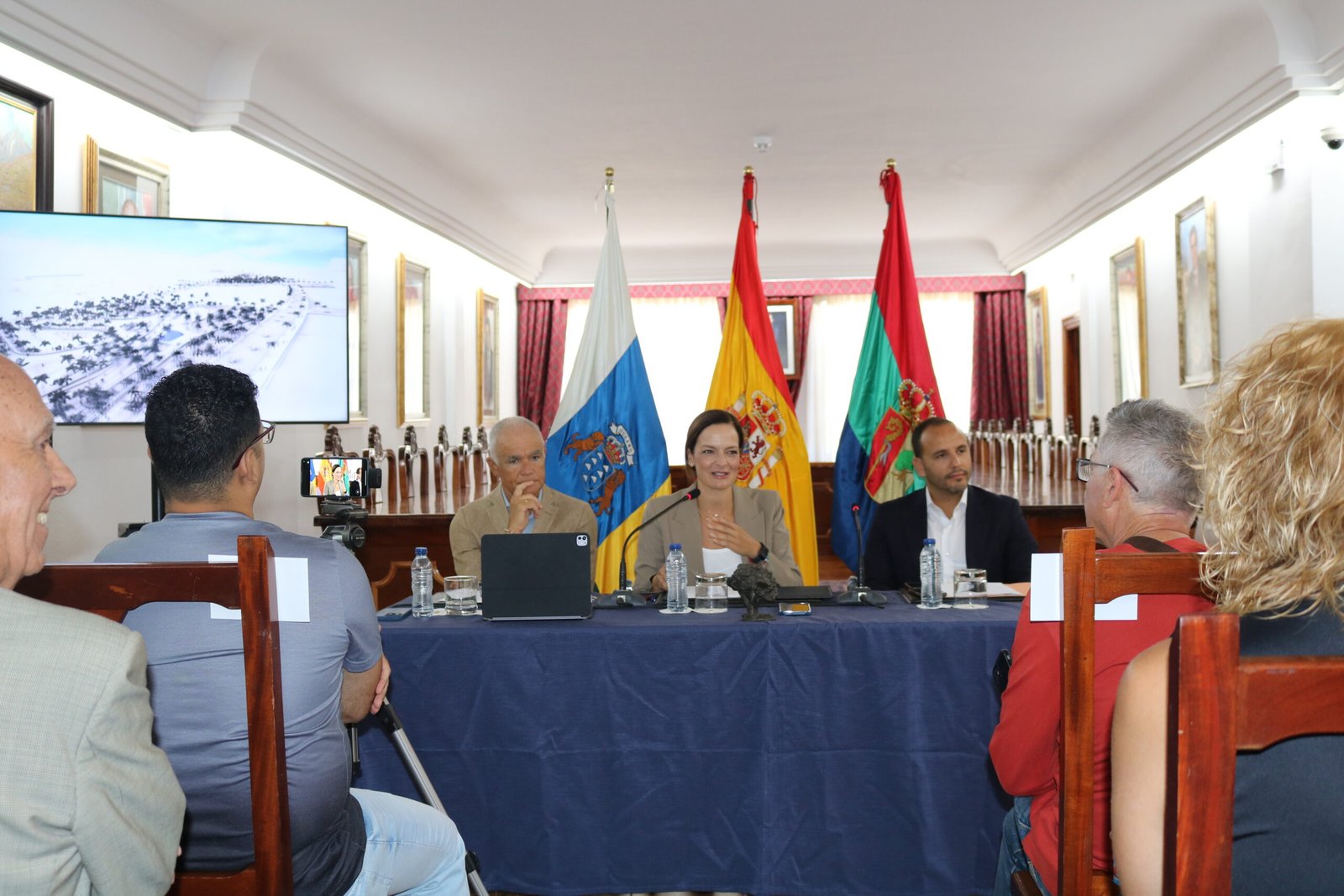 La corporación de Arona culmina el mayor Plan Parcial de Canarias con la recepción parcial de El Mojón.