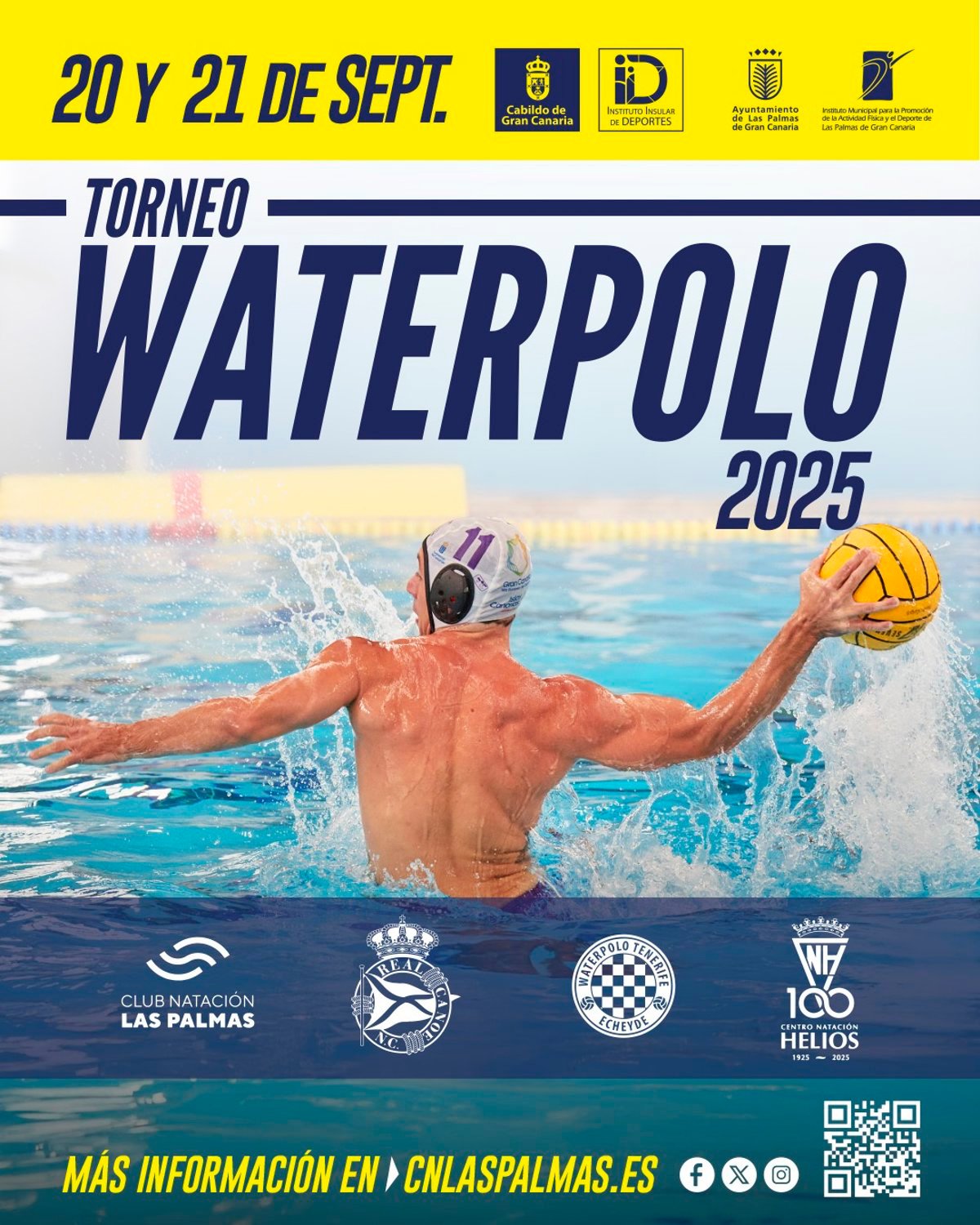 Las Palmas de Gran Canaria será epicentro del waterpolo nacional en septiembre