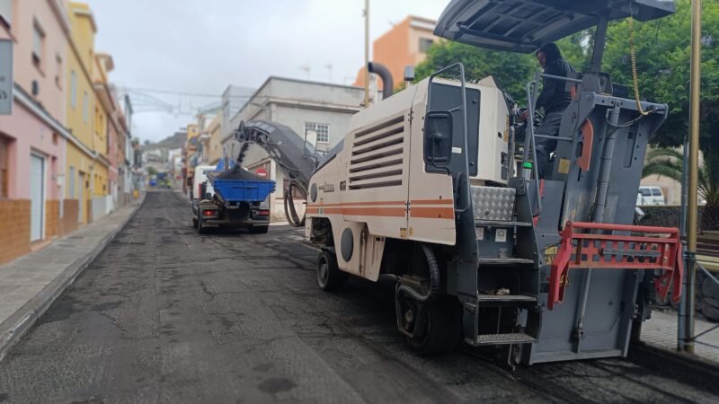 Mejora de la calle Francisco Afonso Carrillo en La Verdellada