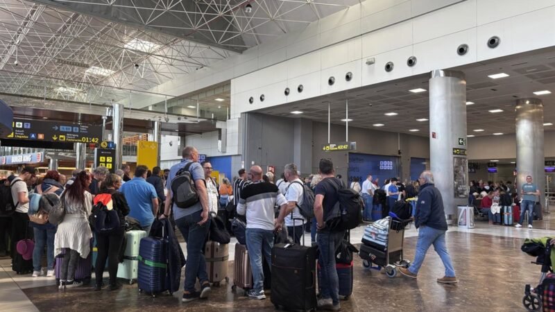 Meteorología adversa desvía cuatro vuelos al Sur de Tenerife