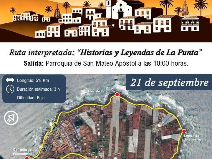 Ruta interpretativa sobre historias y leyendas de Punta del Hidalgo