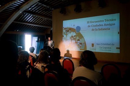 Encuentro Técnico de Ciudades Amigas de la Infancia en La Laguna