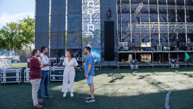 Concierto de Manuel Turizo en Arona: preparativos y medidas de seguridad