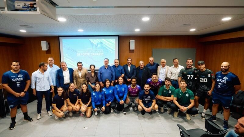 Deportes renueva apoyo al desplazamiento con siete federaciones canarias para la temporada 2025/2026