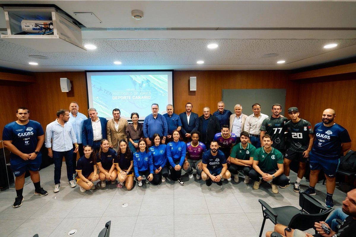 Deportes renueva apoyo al desplazamiento con siete federaciones canarias para la temporada 2025/2026