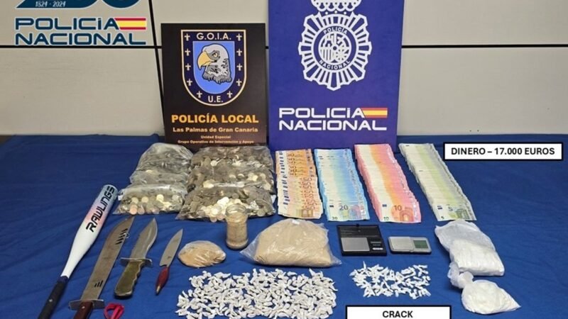 Desarticulan punto de venta de drogas en San José y detienen a conocido delincuente