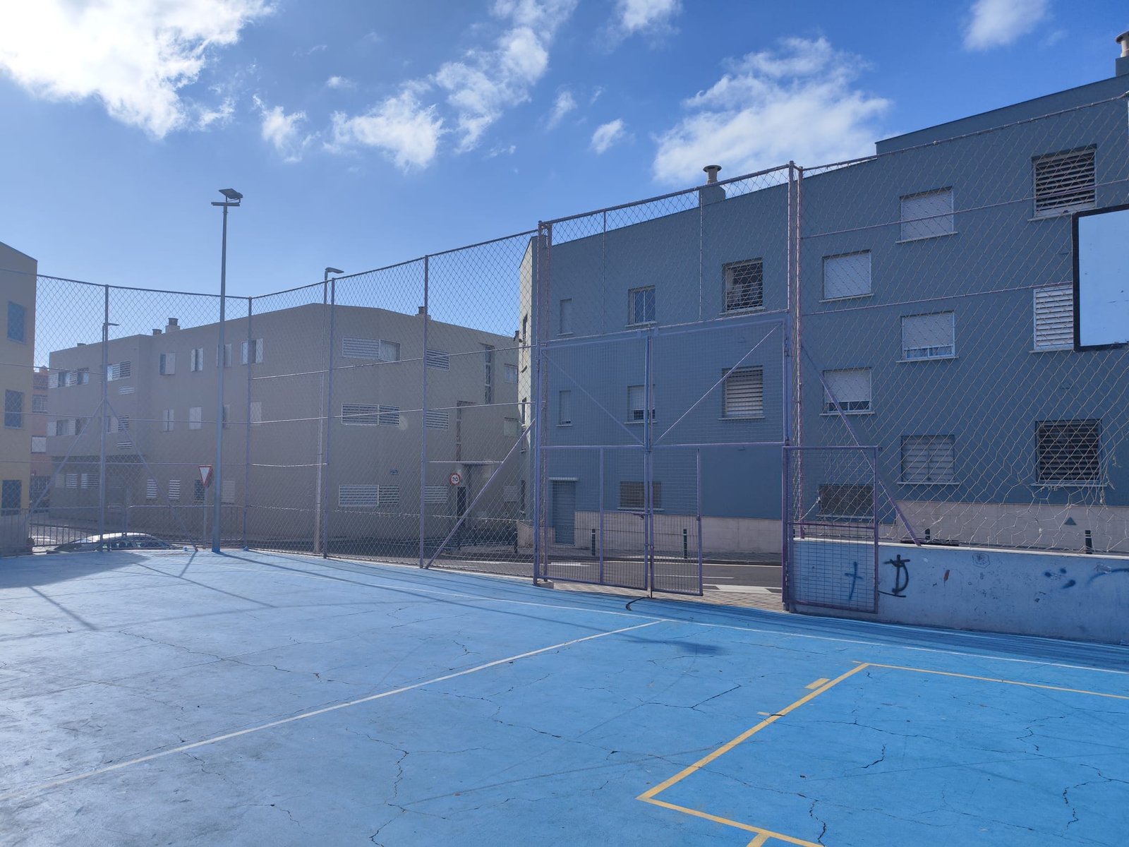 El Ayuntamiento de La Laguna mejora el polideportivo La Libertad II