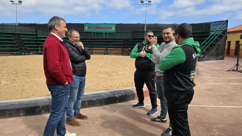 El Cabildo asigna fondos para techado de terrero de Los Galguitos