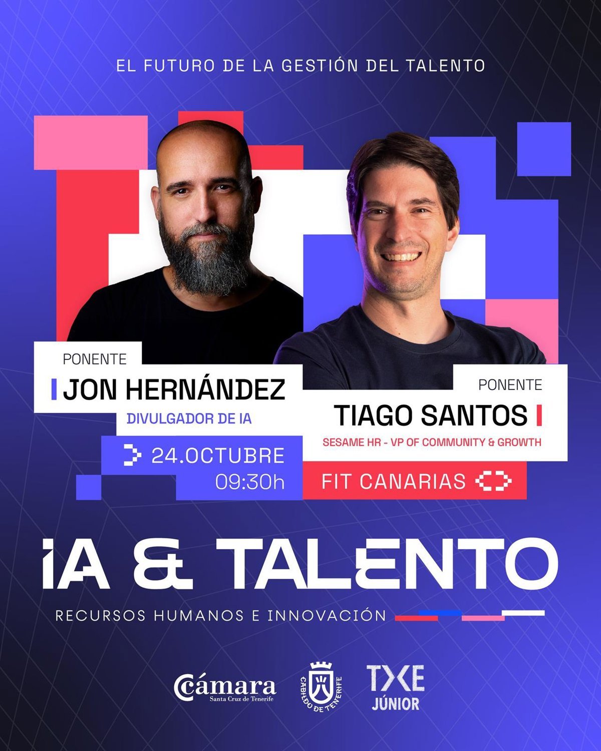 Expertos analizarán el impacto de la IA en la gestión del talento empresarial en Tenerife.